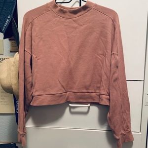 Forever 21 Turtle Neck Crop Sweater